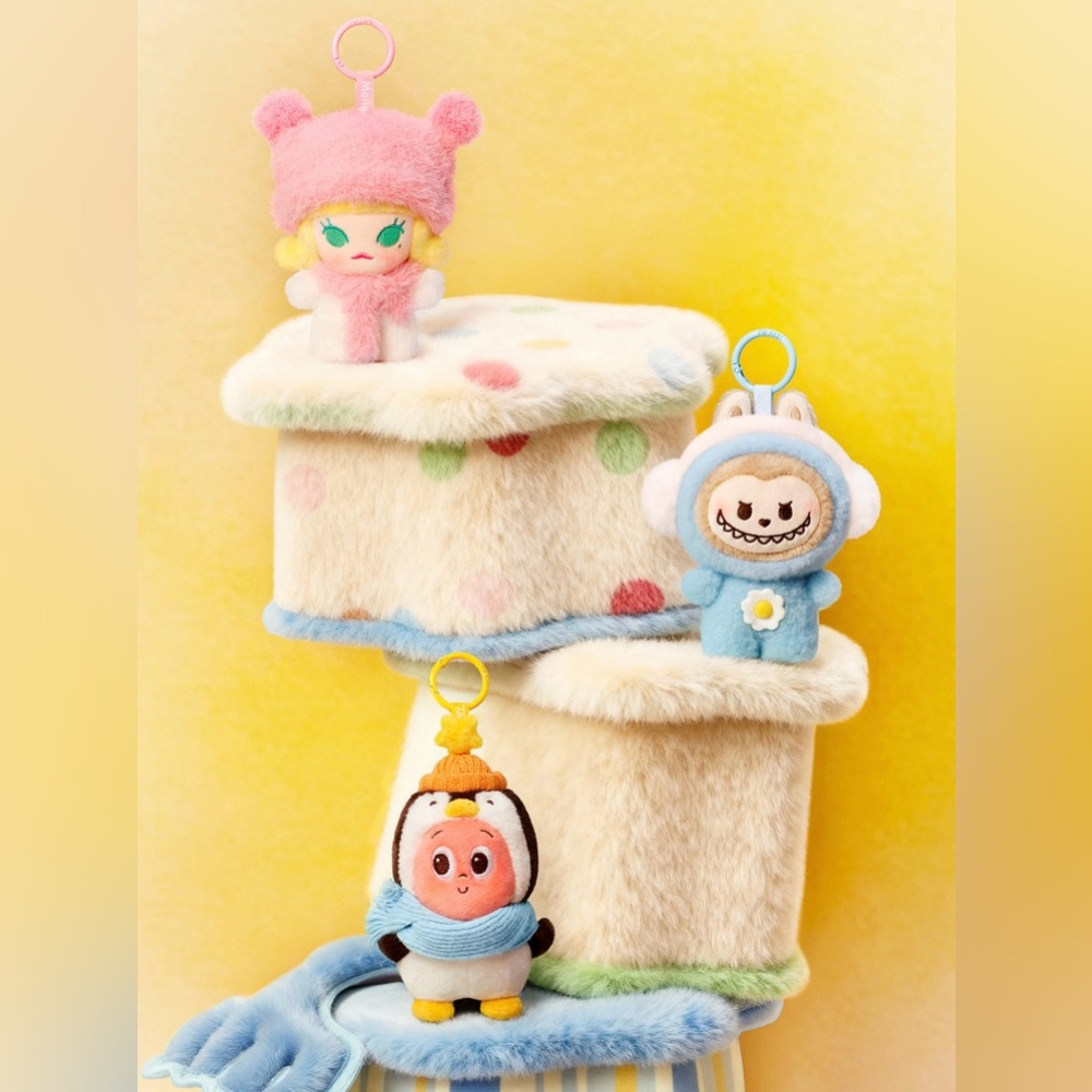 ❄️ POP BEAN ”Fluffy & Cozy” Plush Pendant ❓BLIND BOX ❓🆕SEALED BOX🆕 🟥POP MART🟥 - Picture 13 of 16